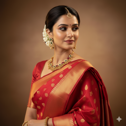 Traditional Wedding Wear Choker Necklace/Jewellery Set For Women